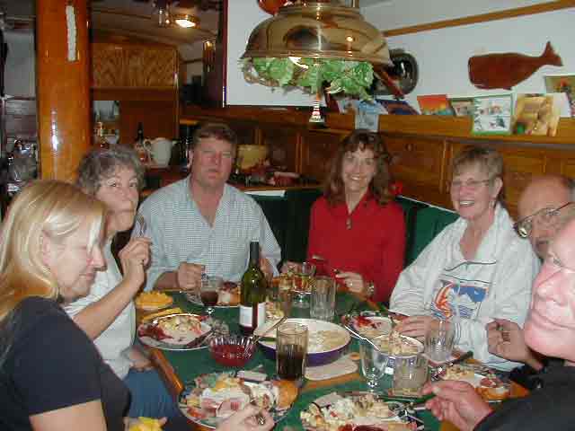the gang on Raven