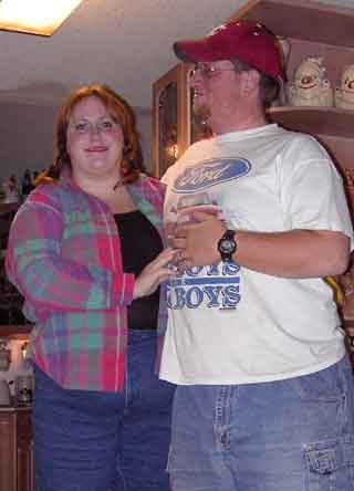 Melissa n Brad at Terri's