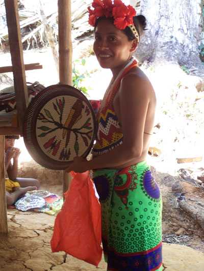 beautiful women and basket